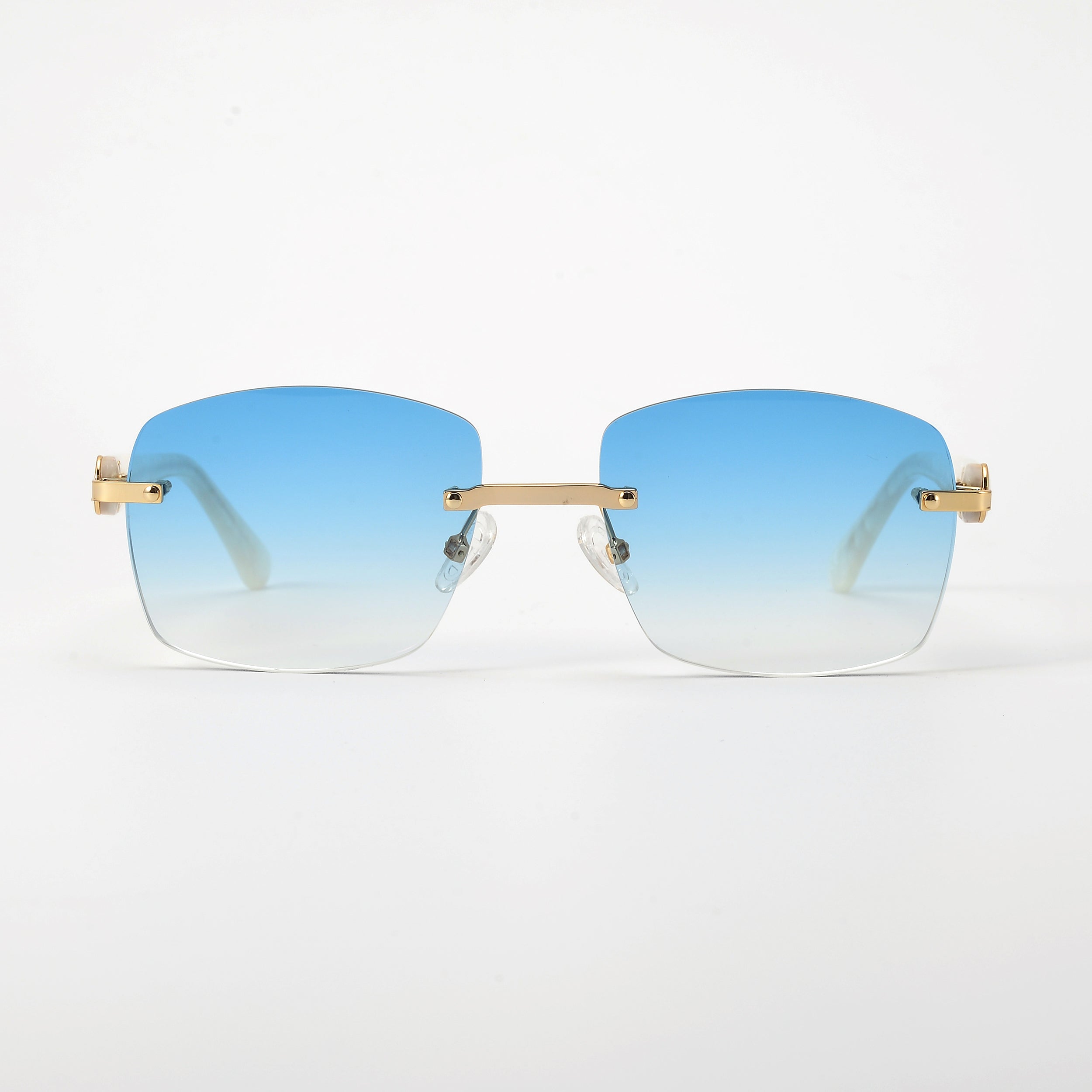 LL004 Pearl/Gold | SkyBlue Verlauf | Pop Smoke High Gloss
