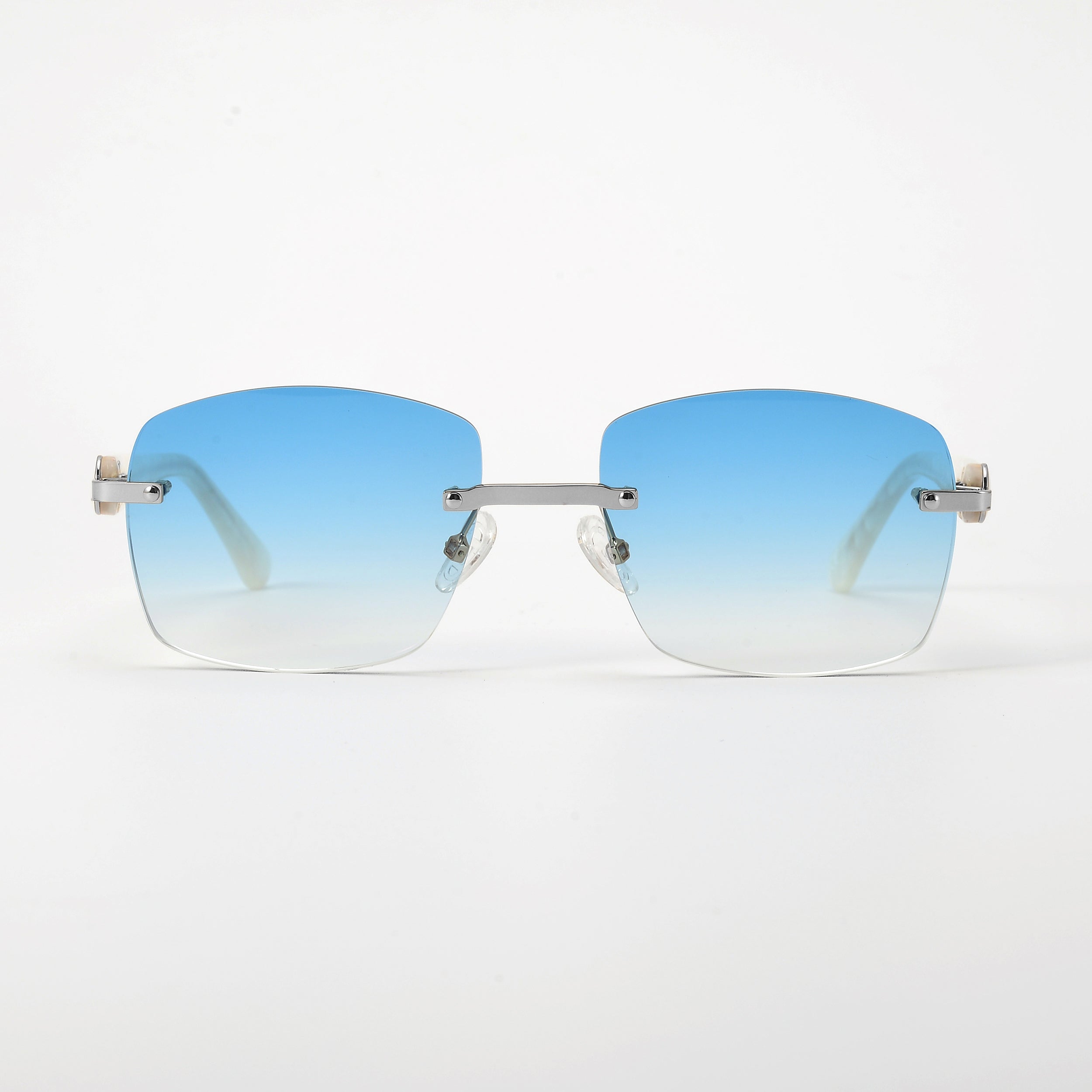 LL004 Pearl/Silber | SkyBlue Verlauf | Pop Smoke High Gloss