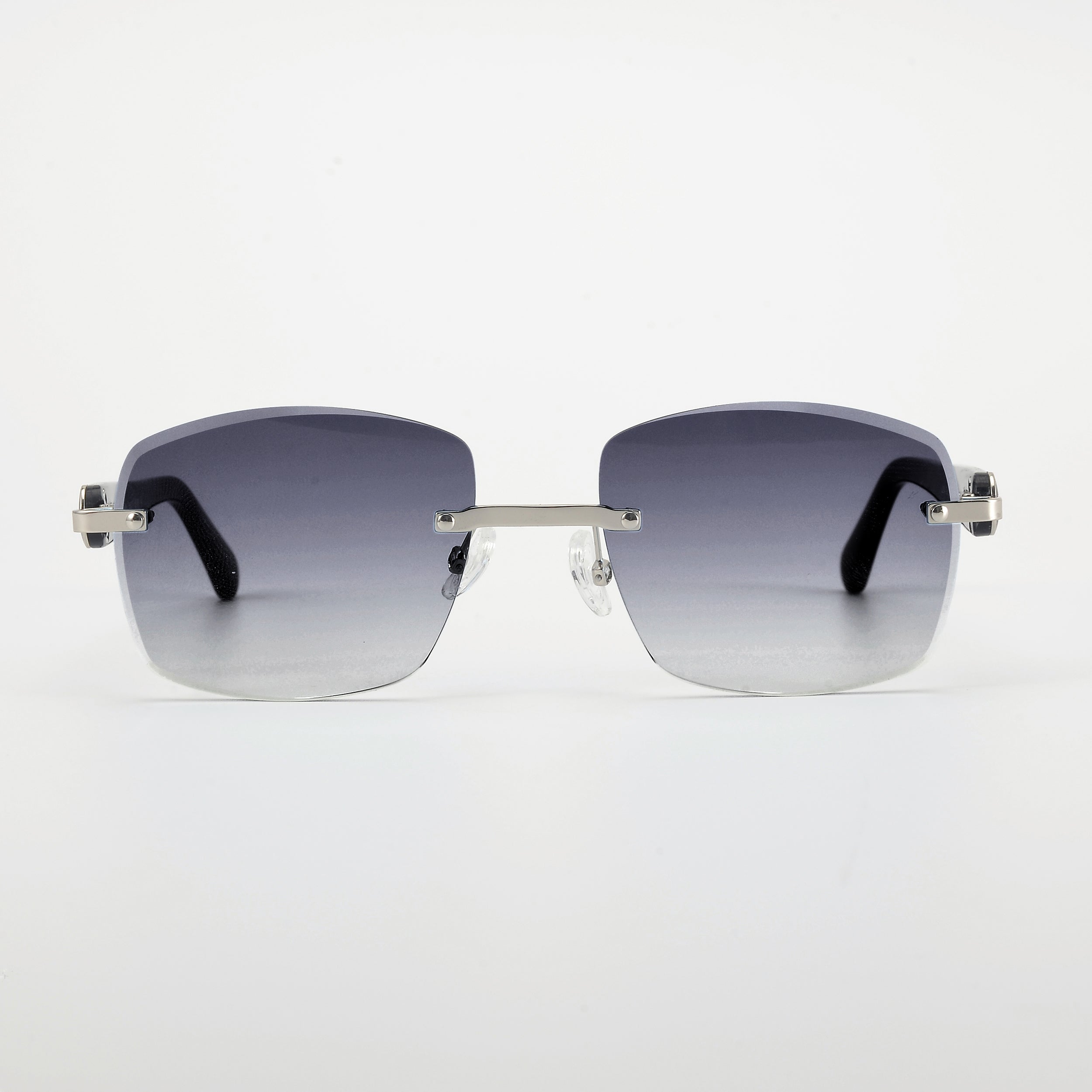 LL004 Schwarz/Silber | Grau Verlauf | Pop Smoke Schmuckfacette