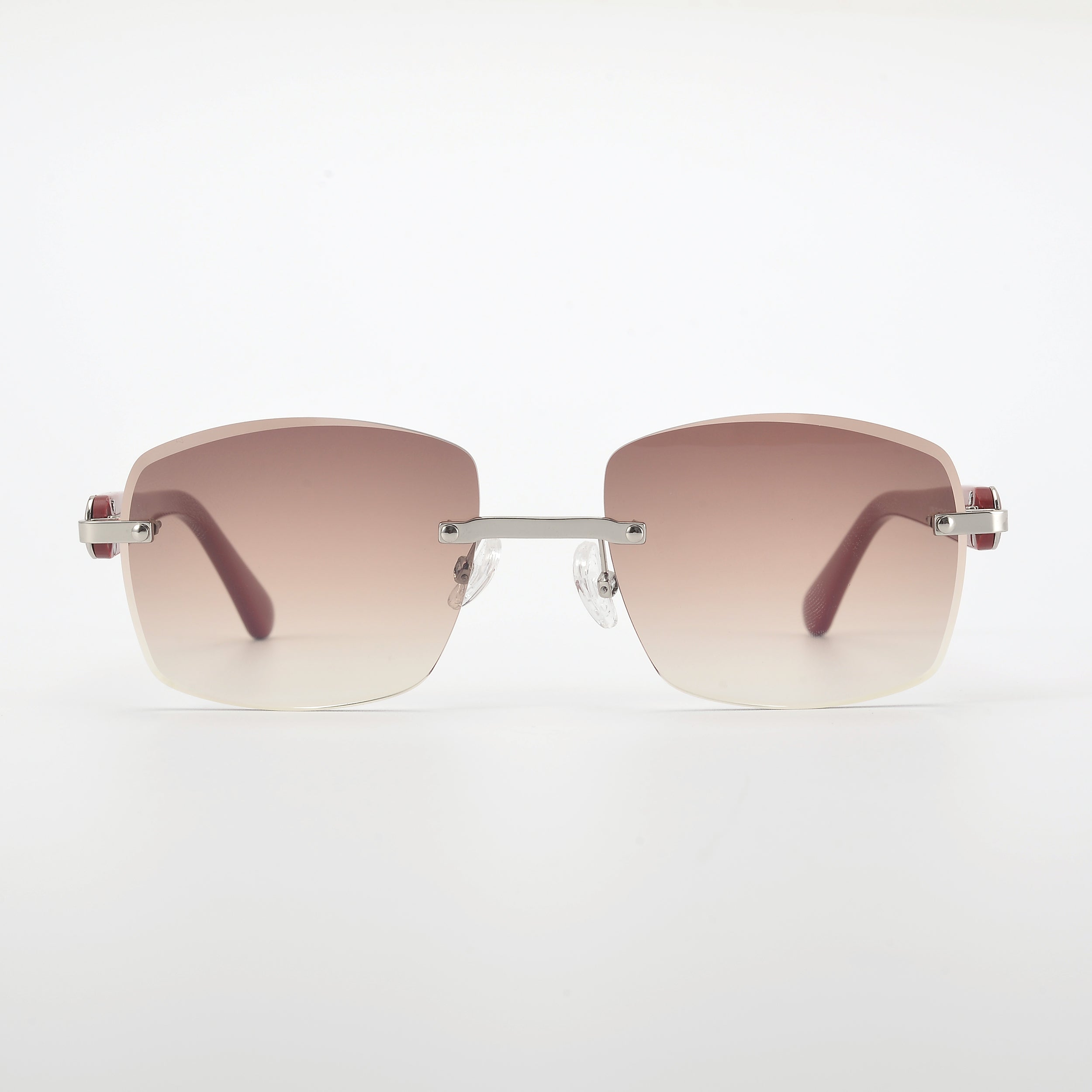 LL004 Rot/Silber | Braun Verlauf | Pop Smoke Schmuckfacette