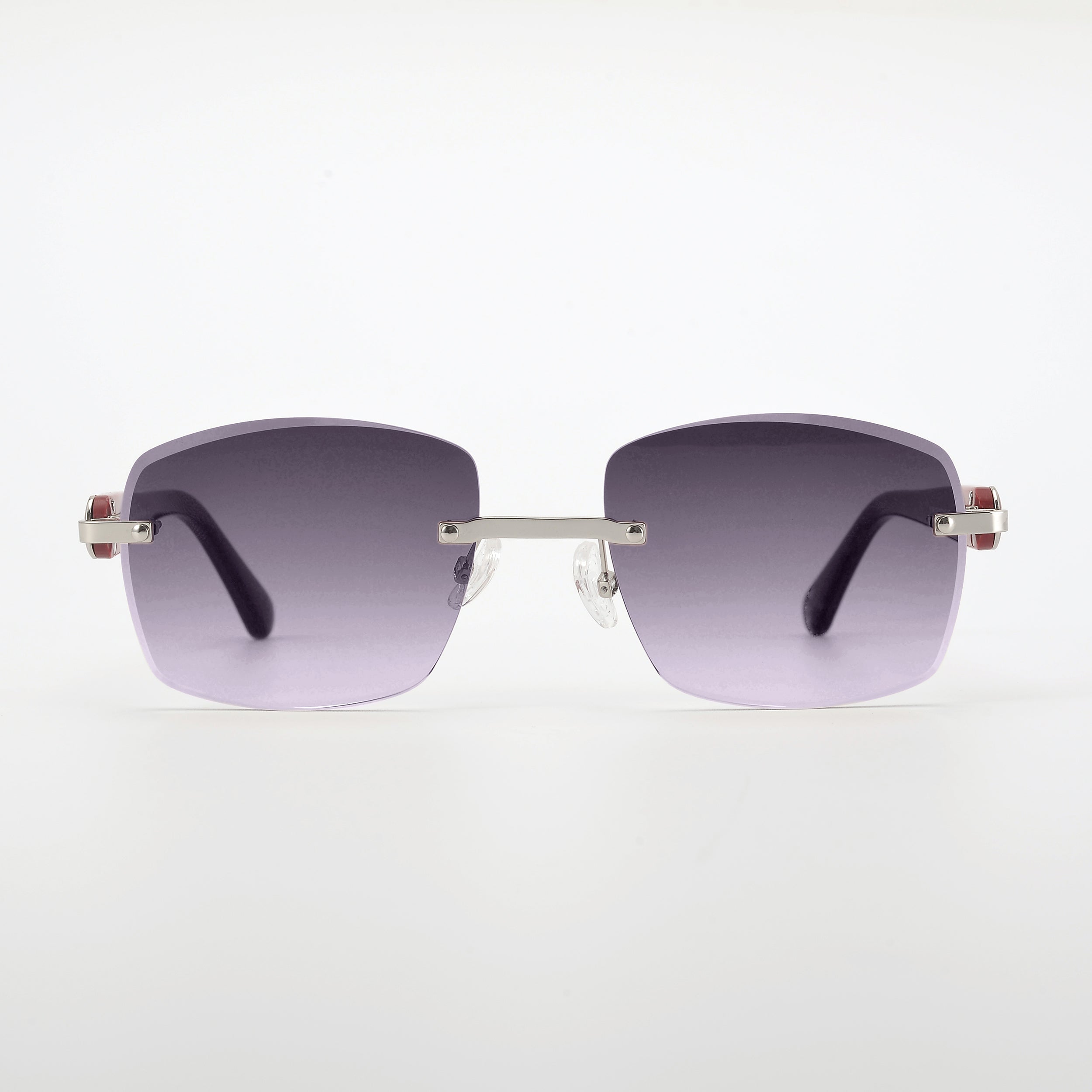 LL004 Rot/Silber | Grau Verlauf | Pop Smoke Schmuckfacette