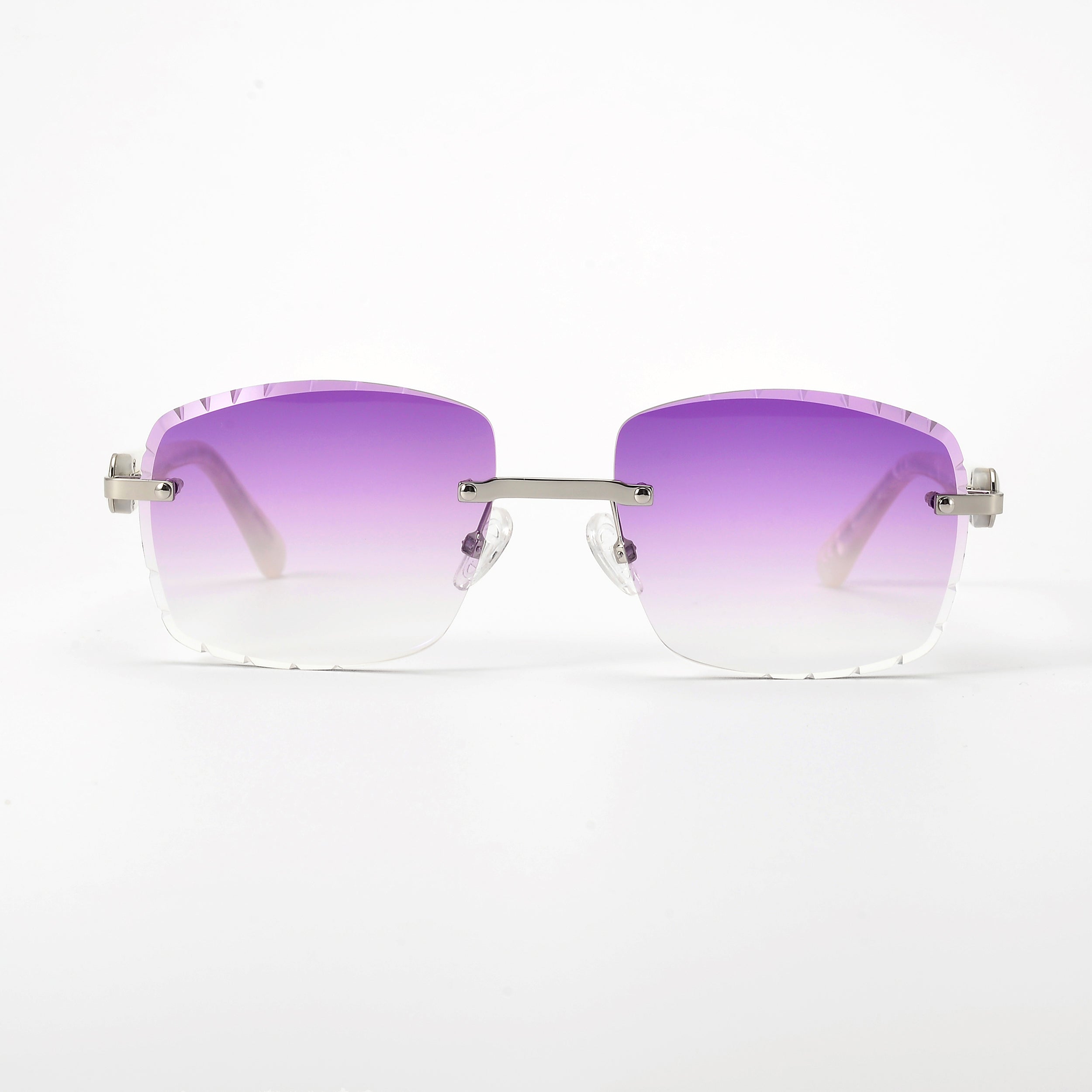 LL004 Pearl/Silber | Lila Verlauf | Pop Smoke Diamond Cut