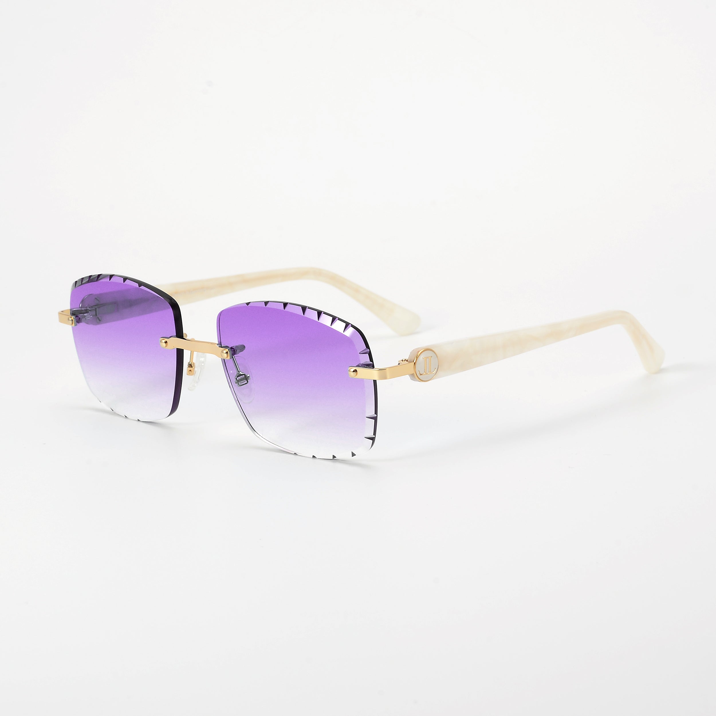 LL004 Pearl/Gold | Lila Verlauf | Pop Smoke Diamond Cut