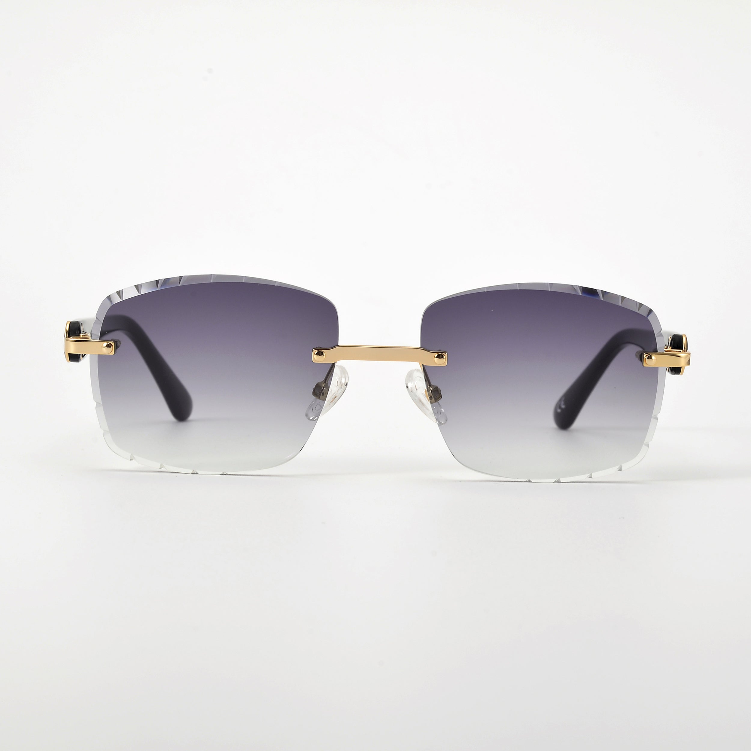 LL004 Schwarz/Gold | Grau Verlauf | Pop Smoke Diamond Cut