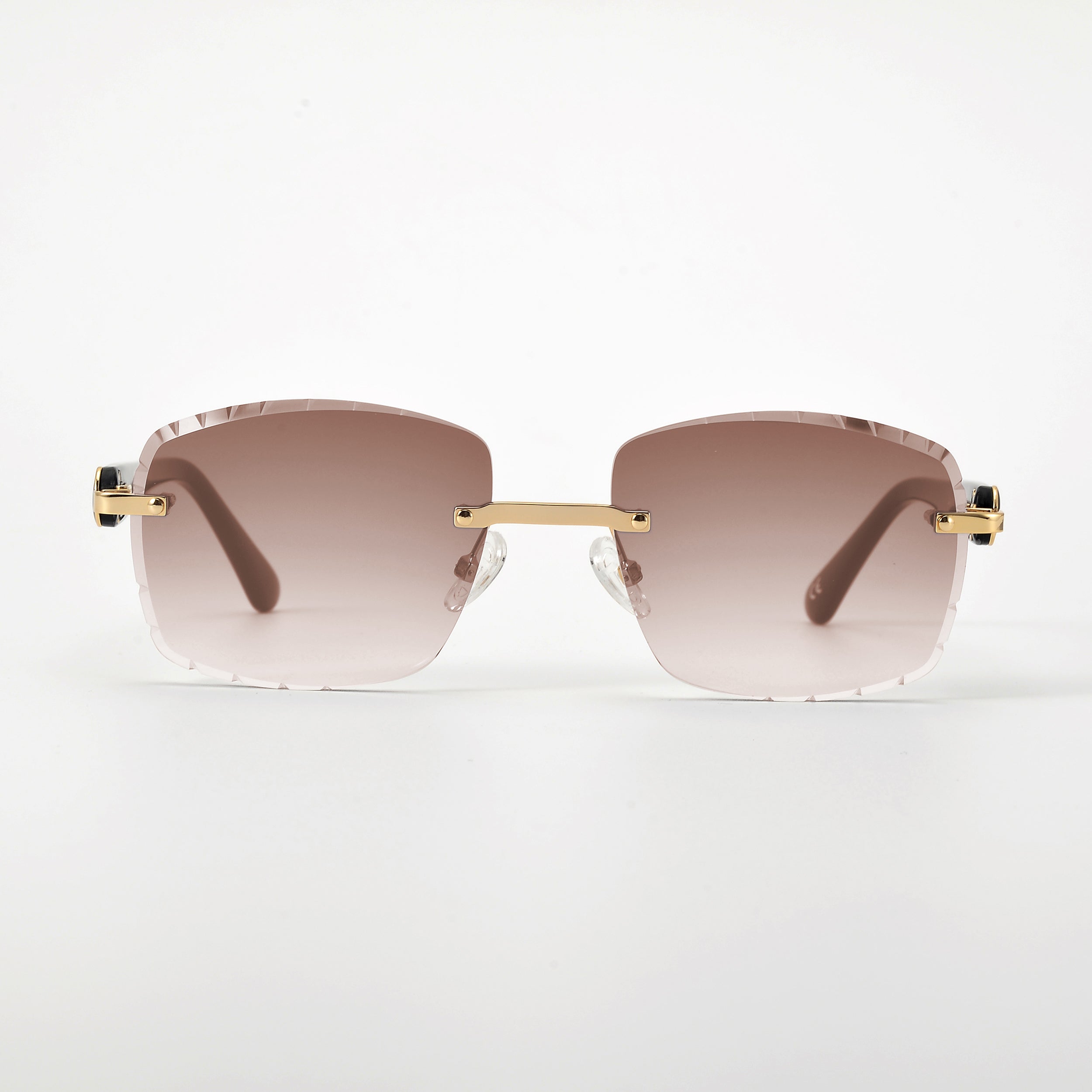 LL004 Schwarz/Gold | Braun Verlauf | Pop Smoke Diamond Cut