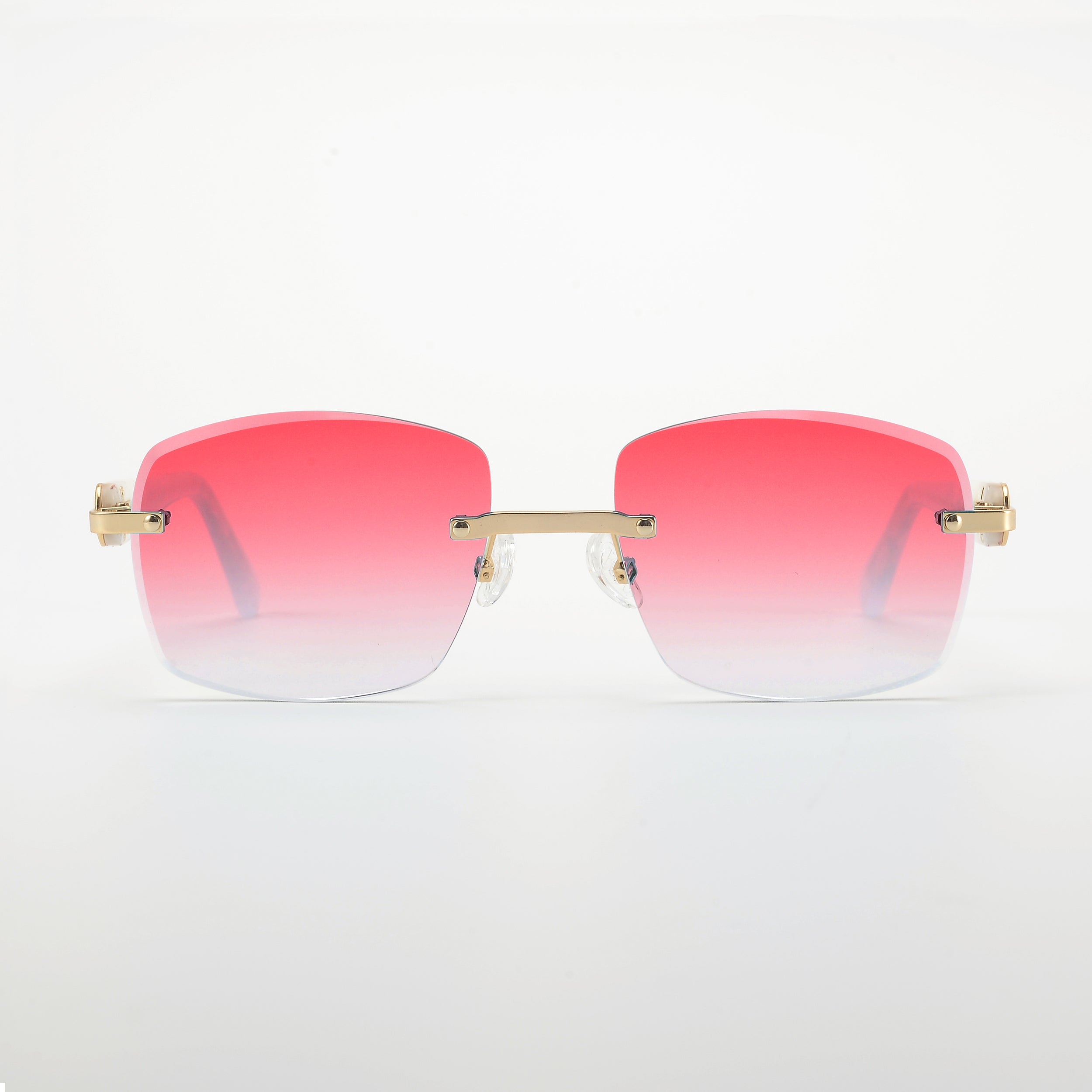 LL004 Pearl/Gold | Rot Verlauf | Pop Smoke Schmuckfacette