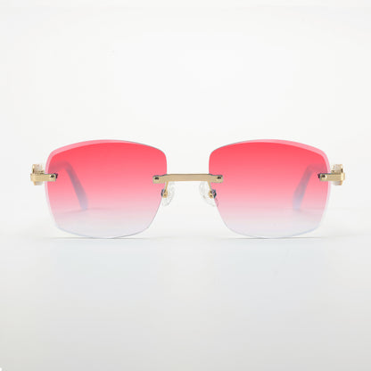 LL004 Pearl/Gold | Rot Verlauf | Pop Smoke Schmuckfacette