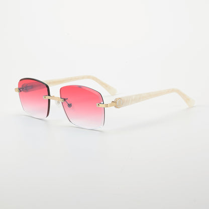 LL004 Pearl/Gold | Rot Verlauf | Pop Smoke Schmuckfacette