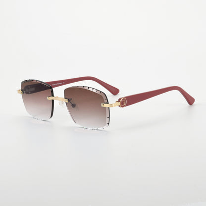 LL004 Rot/Gold | Braun Verlauf | Pop Smoke Diamond Cut