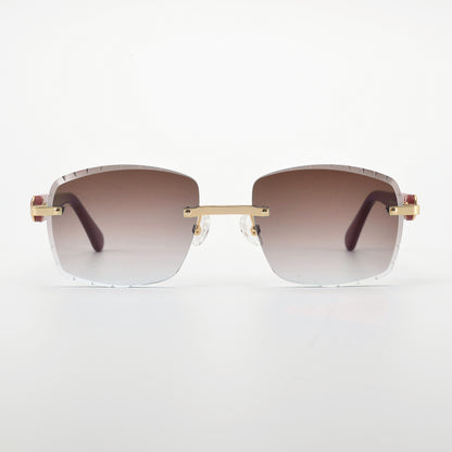 LL004 Rot/Gold | Braun Verlauf | Pop Smoke Diamond Cut
